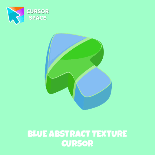 Blue Abstract Texture cursor arrow cursor